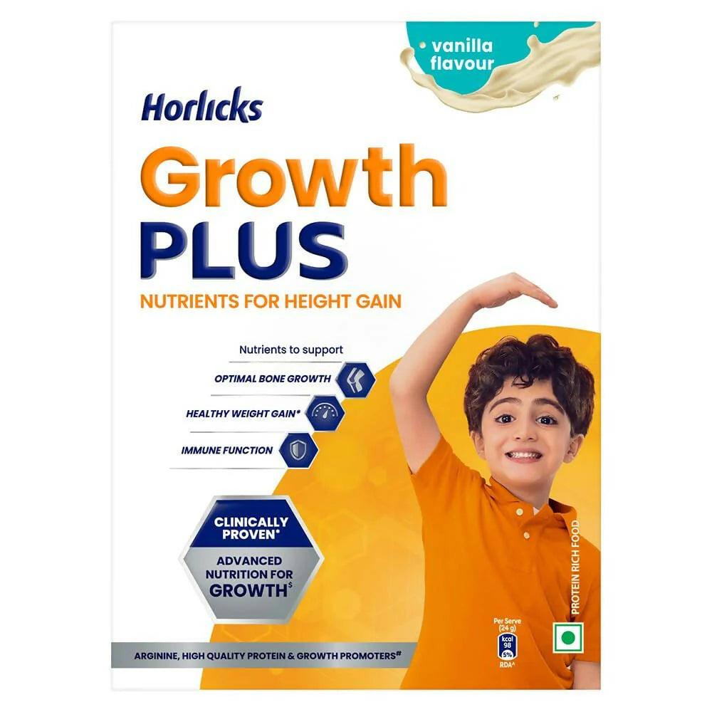 Horlicks Growth Plus Health And Nutrition Drink -400 gm - Vanilla - AHA KART