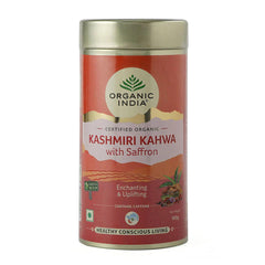 Kashmiri Kahwa with Saffron 100 gm Tin - AHA KART