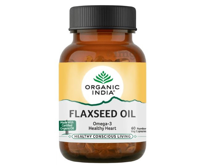 Organic India Flaxseed oil Capsules