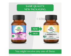 Organic India Flaxseed oil Capsules