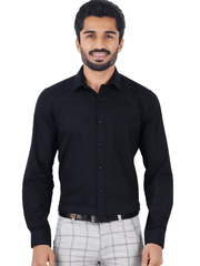 Men's Cotton Shirt black GT