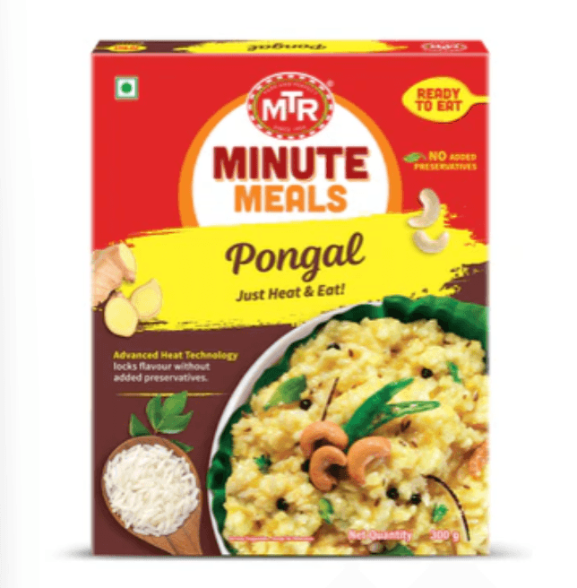 MTR Ready to Eat Pongal