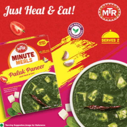 MTR Ready to Eat Palak Paneer