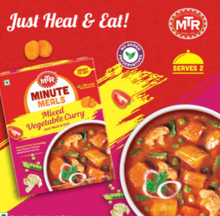 MTR Ready to Eat Mixed Vegetable Curry