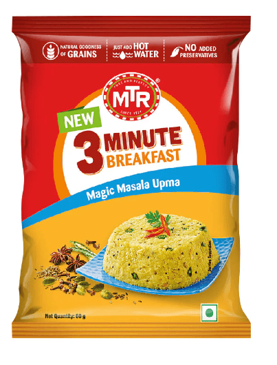 MTR 3 Minute Magic Masala Upma Pouch 60 g