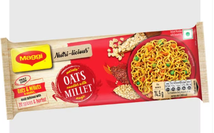 Nestle MAGGI Nutri-licious Oats Millets Noodles, 298g