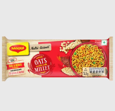 Nestle MAGGI Nutri-licious Oats Millets Noodles, 298g