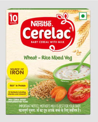 NESTLE CEREAL - 10-24 months, 300g-Wheat-Rice & Veg