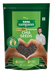 Tata Sampann 100% Pure Premium Chia Seeds 200g