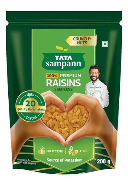 Tata Sampann 100% Pure Premium Raisins 200g