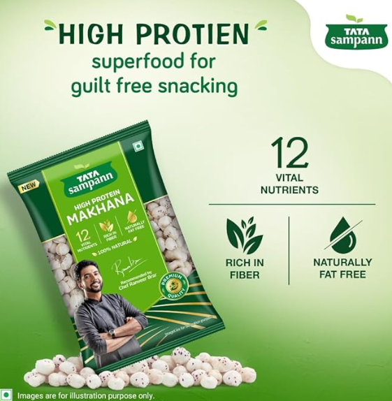 Tata Sampann High Protein Makhana 200g