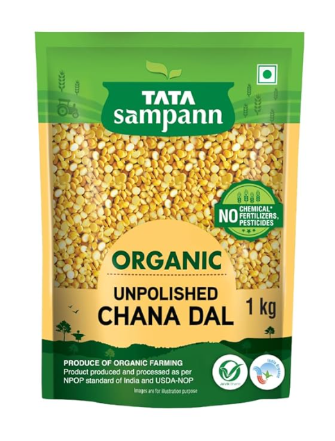 Tata Sampann organic Chana Dal 1kg