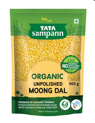 Tata Sampann Organic Moong Dal 500g