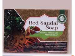 Tendrils Red Sandal Soap Pack Of 4