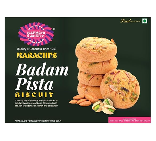 Karachi Bakery Badam Pista Biscuit