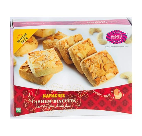 Karachi Bakery Cashew biscuit Premium Pack