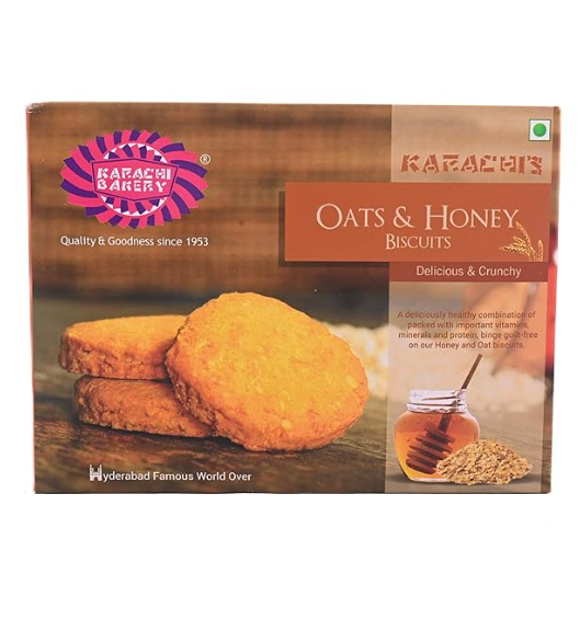 Karachi Bakery Oats and Hiney Biscuits