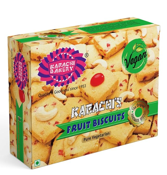 Karachi Bakery Vegan fruit Biscuit