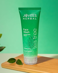 Jovees Tea Tree Oil Control Face Wash | Oily & Acne Prone Skin