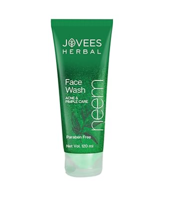 Jovees Neem Face Wash With Tea Tree Extracts | Oily & Acne Prone Skin