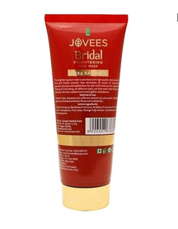 Jovees Bridal Brightening Face Wash |Ultra Radiance |Hydrating