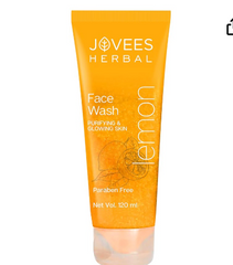 Jovees Lemon Face Wash with Lemon , Orange Peel & Kakadu Plum Extract