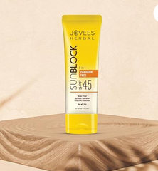 Jovees Sun Block Sunscreen SPF 45 | UVA/UVB Protection | Lightweight