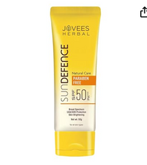 Jovees Sun Defence Cream SPF 50 | Broad Spectrum PA+++ | Protects