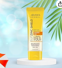 Jovees Sun Zinc Shield SPF 60 Broad Spectrum PA+++ | Matte Finish