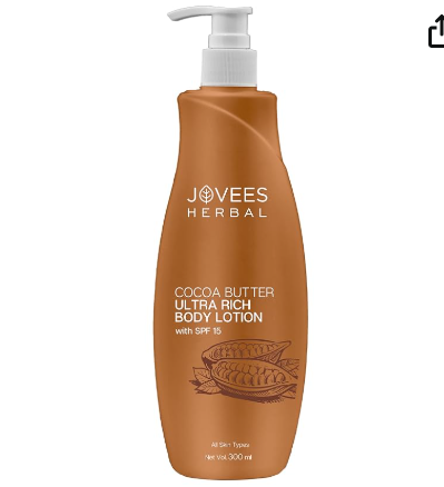 Jovees Cocoa Butter Hand & Body Lotion