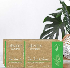 Jovees Tea Tree & Clove Oil Control Soap