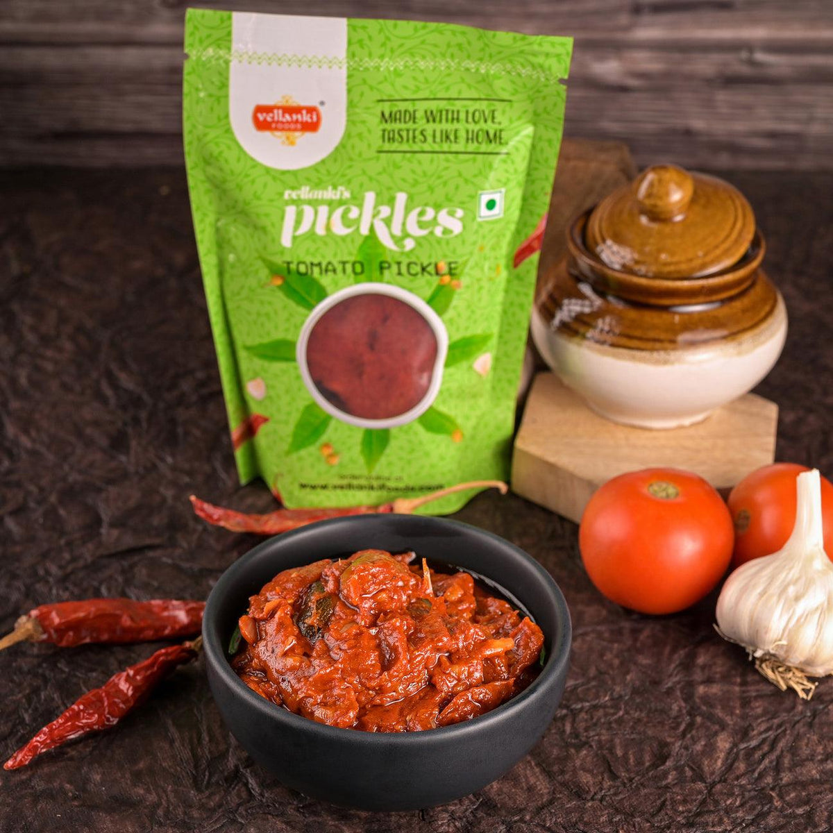 Vellanki Andhra Tomato Pickle