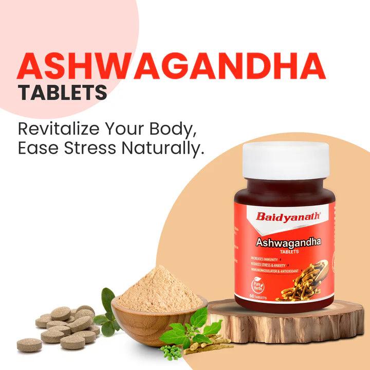 Baidyanath Ashwagandha Tablets - AHA KART