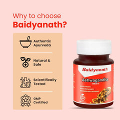 Baidyanath Ashwagandha Tablets - AHA KART