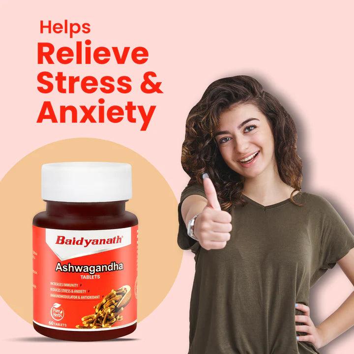 Baidyanath Ashwagandha Tablets - AHA KART